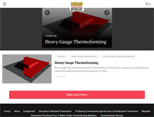 Tablet Screenshot of mdthermo.com